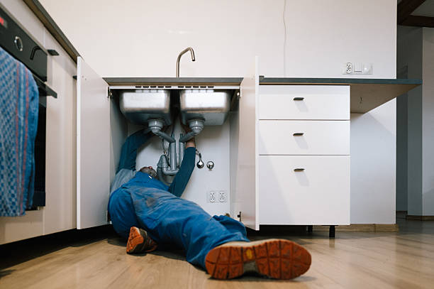 Professional Drain Cleaning technician working in North Dighton, MA